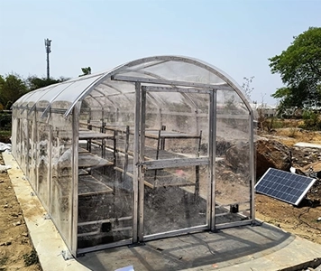 Transparent Solar Dryer Model for Vegetable Dehydration The Agraj Solar Dryer Transparent Model offers efficient drying with a sleek, see-through design.