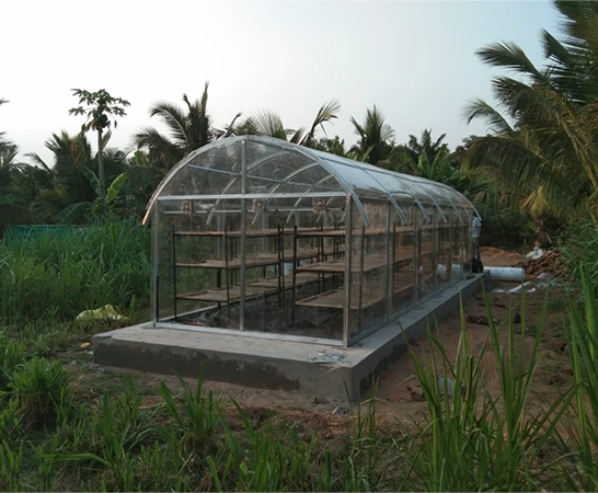 Reliable Solar Dryer for Large Scale Dehydration in India Agraj Solar Dryer efficiently dries crops & preserves their quality solar energy for sustainability
